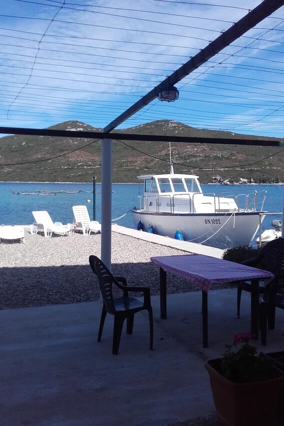 Courtyard - Apartments by the sea Žuronja, Pelješac