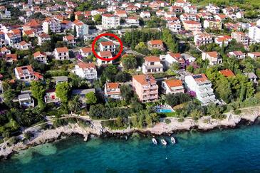 Seget Vranjica, Trogir, Szálláshely 10344 - Apartmanok a tenger közelében.