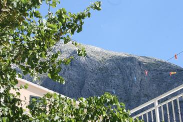 Estúdios com terraço Baška Voda, Dalmácia Central
