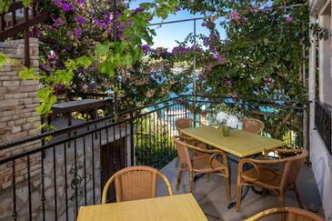 2-Zimmer-Ferienwohnung Bucht Pokrivenik, Hvar (A-10419-c)