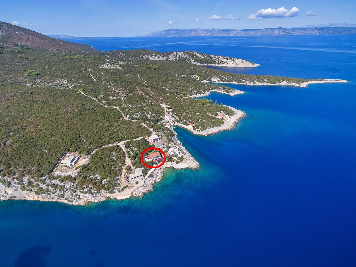 Apartmány u moře Zátoka Pokrivenik, Hvar - 10427