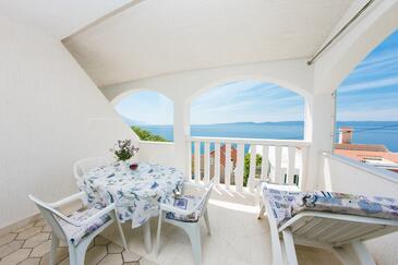 One bedroom apartment Pisak, Omiš (A-1067-c(