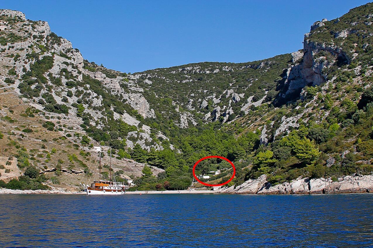 Fiskerhus for ferie ved sjøen Cove Velo Zvirje, Brac - 11034