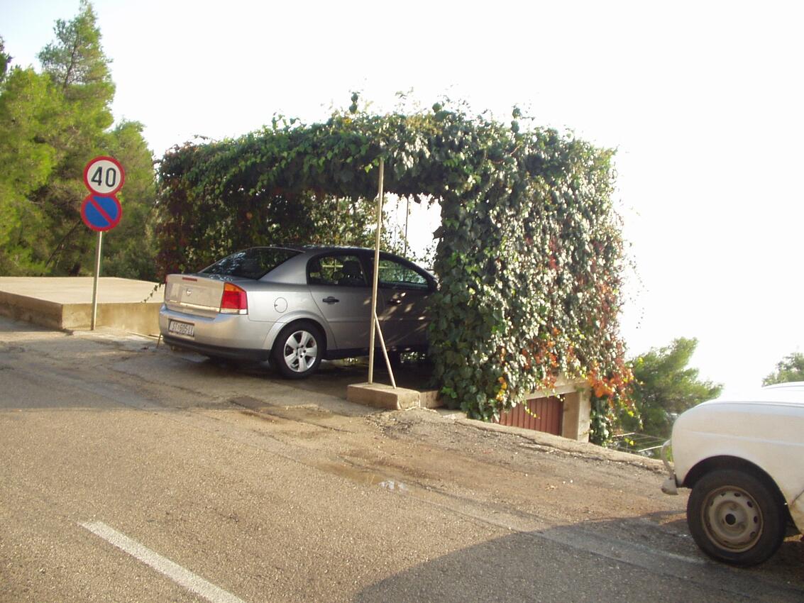 Parking lot - Apartments by the sea Prižba, Korčula