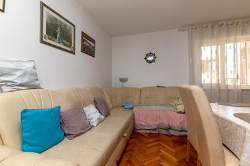 Гостиная Supetar, Гостиная в размещении типа apartment, Домашние животные допускаются и WiFi.