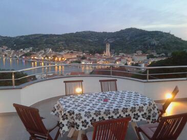 Apartments with balcony Tisno, North Dalmatia