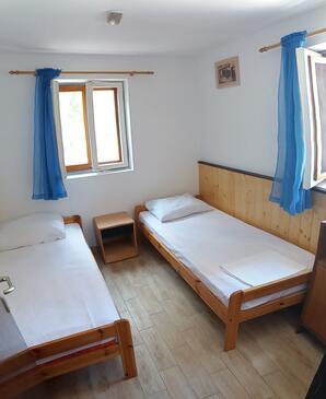 Halászkunyhó nyaraláshoz a tenger mellett Öböl Matuskovica, Pasman - 11343