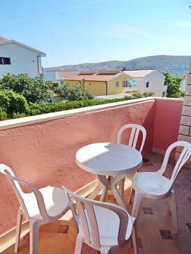 Апартаменти з паркуванням Паг - Pag - 11358