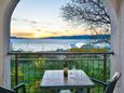 Senj, Terrasse - Ausblick in folgender Unterkunftsart apartment, WiFi.
