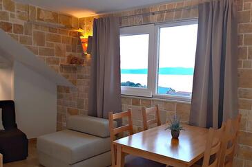 Apartamentos com terraço Baška Voda, Dalmácia Central