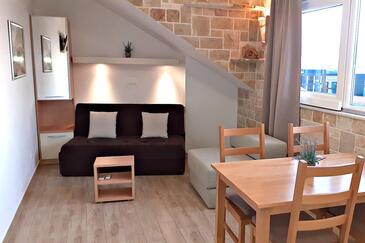 Apartamentos com terraço Baška Voda, Dalmácia Central