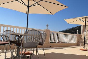 Apartamentos com terraço Baška Voda, Dalmácia Central
