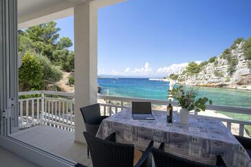 2-Zimmer-Haus Bucht Pokrivenik, Hvar (K-12040)