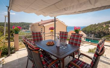 One bedroom apartment Cove Osibova, Brač (A-12062-c)