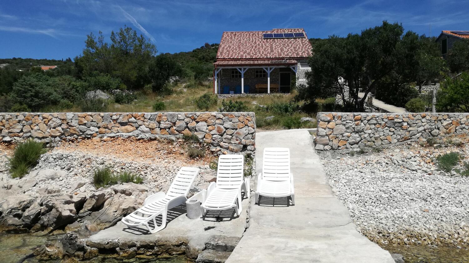 Haus am Meer für Familien mit Kindern Bucht Vitane, Pasman - 12141