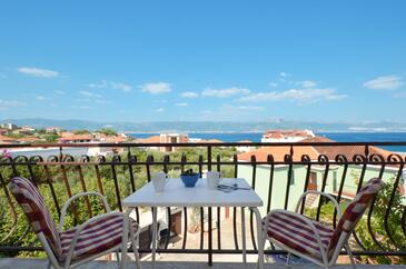 Apartmanok a tenger mellett Slatine, Ciovo - 12176