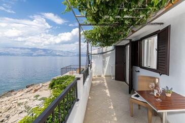Apartamento para dos personas Bahía Virak, Hvar (A-12321-a(