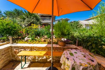 Apartments with terrace Tkon, North Dalmatia