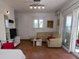 Donja Krušica, Living room in the apartment, air condition available, (pet friendly) and WiFi.