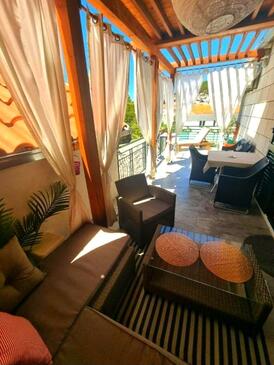 Dvoupokojový apartmán Baška Voda, Makarská - Makarska (A-12421-a(