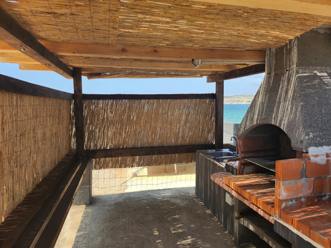 Giardino - Casa dei pescatori accanto al mare Baia Prnjica, Pago - Pag