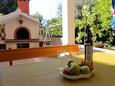 Seget Vranjica, Terraza - vistas en alojamiento de tipo apartment, WiFi.