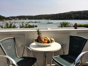 Lejligheder og værelser med pool Kampor, Rab - 12773