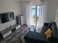 Saplunara, Obývací pokoj v ubytování typu apartment, s klimatizací a WiFi.