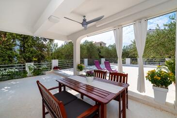 Dvoupokojový apartmán Mandre, Pag (A-13015-a(