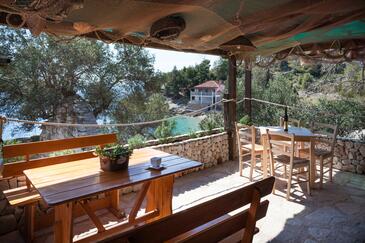 Halászkunyhó nyaraláshoz a tenger mellett Öböl Tvrdni Dolac, Hvar - 13018