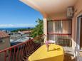 Tučepi, Balcon 1 dans l’hébergement en type apartment, avec la vue sur la mer, animaux acceptés et WiFi.