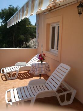 Seaside secluded apartments Cove Medvidina, Hvar - 13376