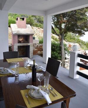 Halászkunyhó nyaraláshoz a tenger mellett Öböl Zecja, Hvar - 13858