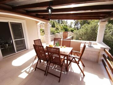 Двухкомнатный дом Бухта Пичена - Pičena, Корчула - Korčula (K-14090(