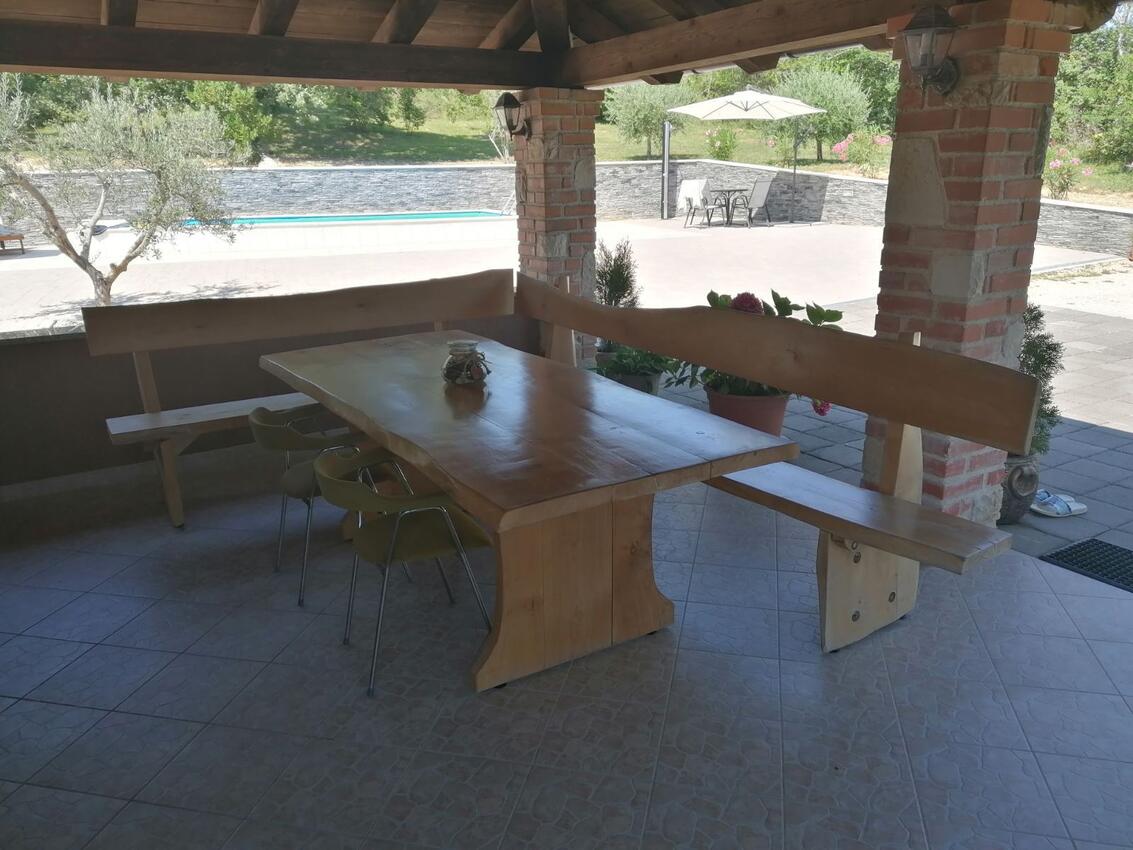 K-14189 - Alloggi privati - Casa con piscina per famiglia Lindar, Istria Centrale - Središnja Istra