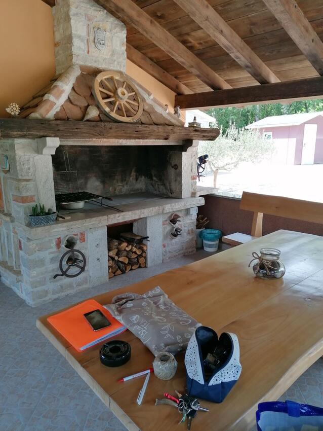 K-14189 - Alloggi privati - Casa con piscina per famiglia Lindar, Istria Centrale - Središnja Istra