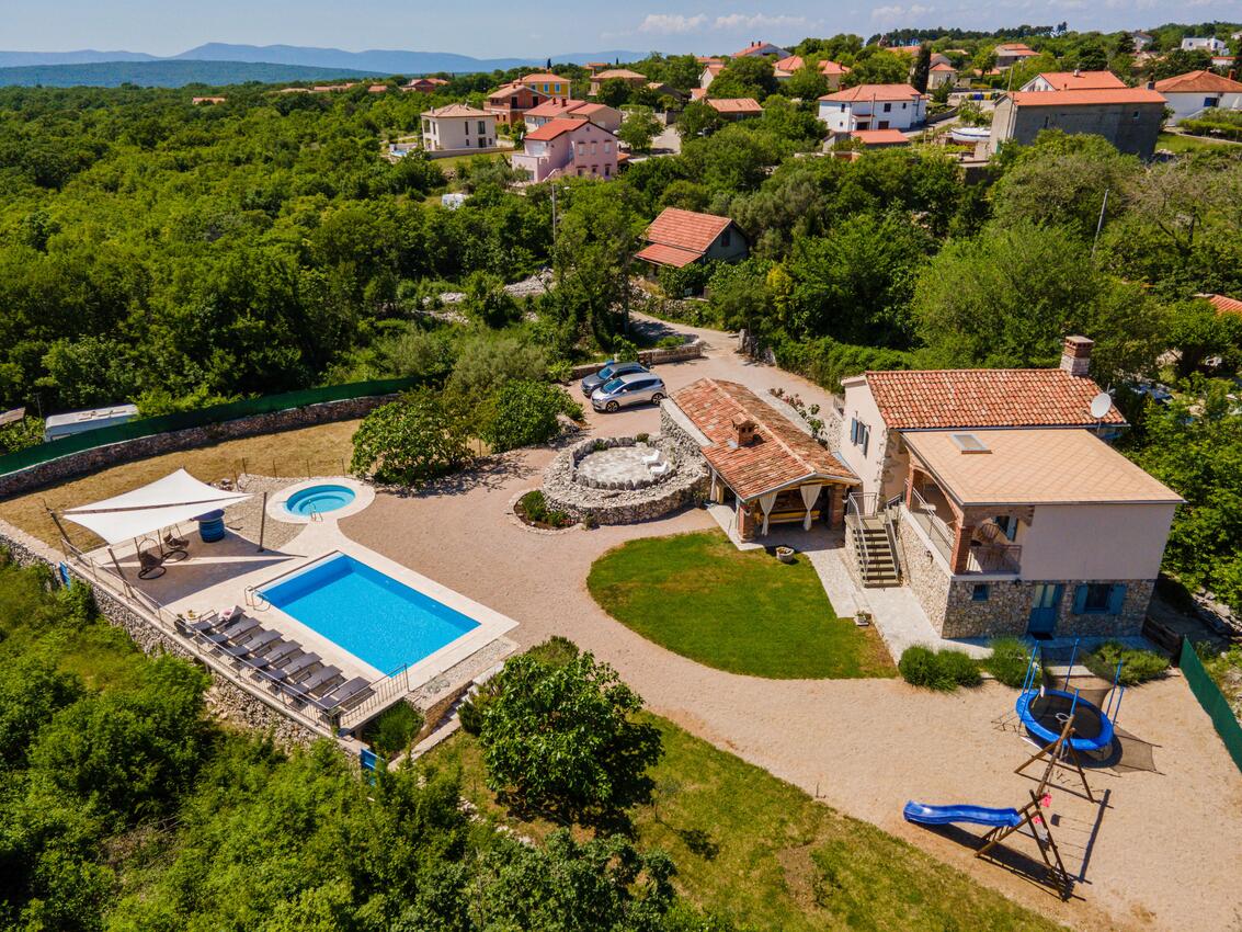 Вилла люкс с бассейном Гарица - Garica, Крк - Krk - 14278