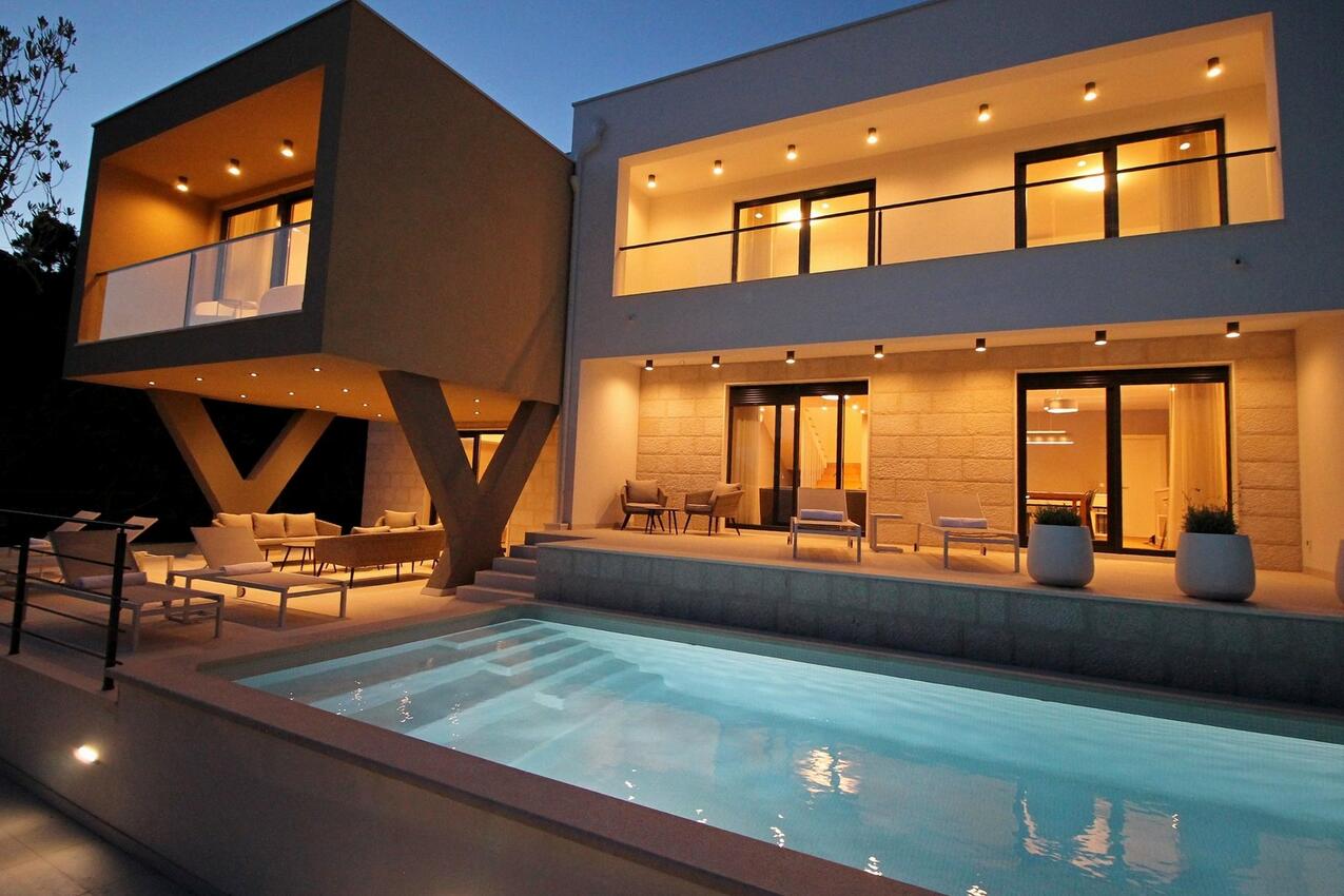 Luxusvilla am Meer mit Pool Duce, Omis - 14343