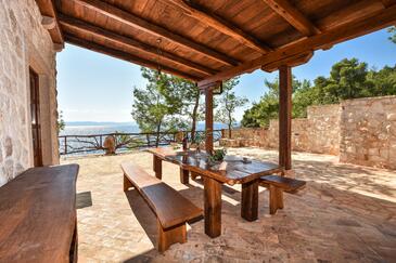 Two bedroom house Cove Golubinka, Hvar (K-14344(