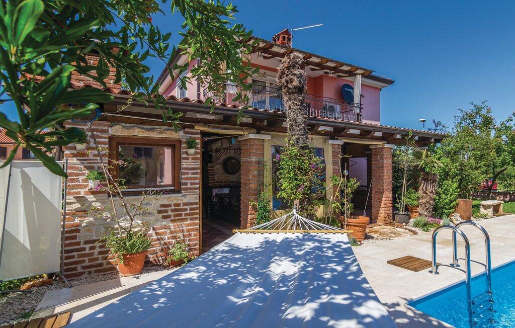 Giardino - Appartamenti con piscina per famiglie Fratrici, Umago - Umag