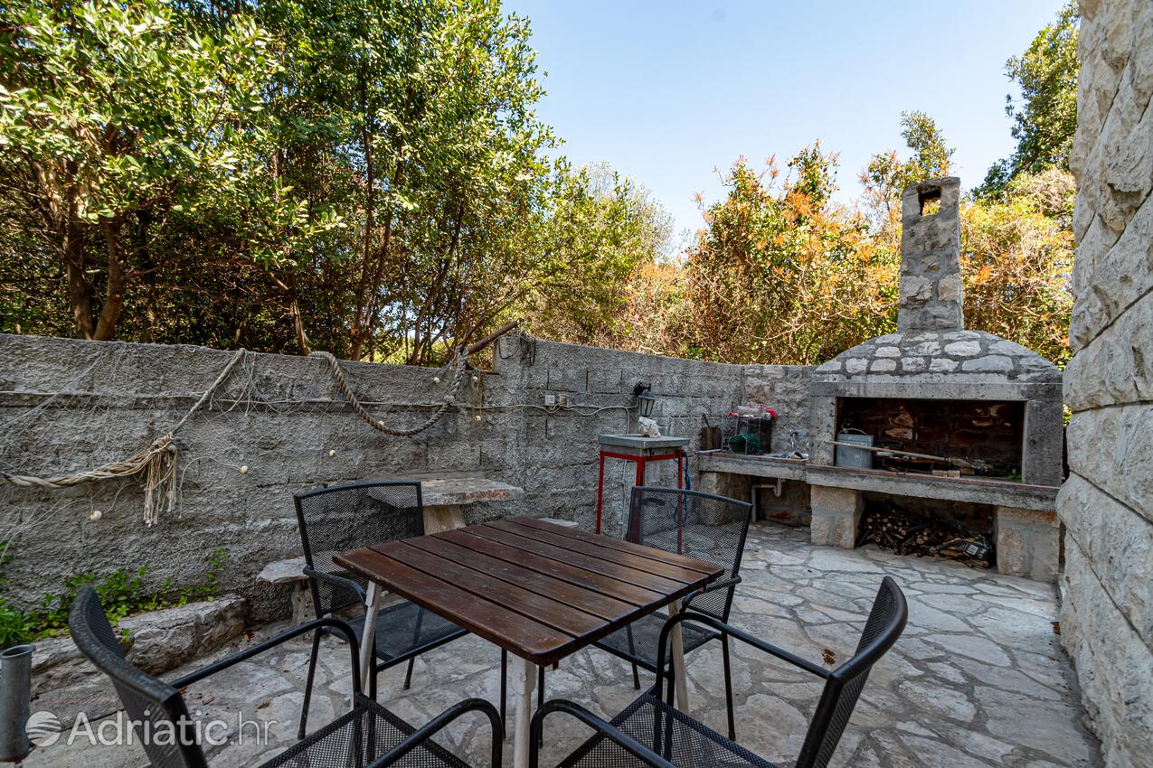 Courtyard - Apartments and rooms with parking space Mali Ston, Pelješac