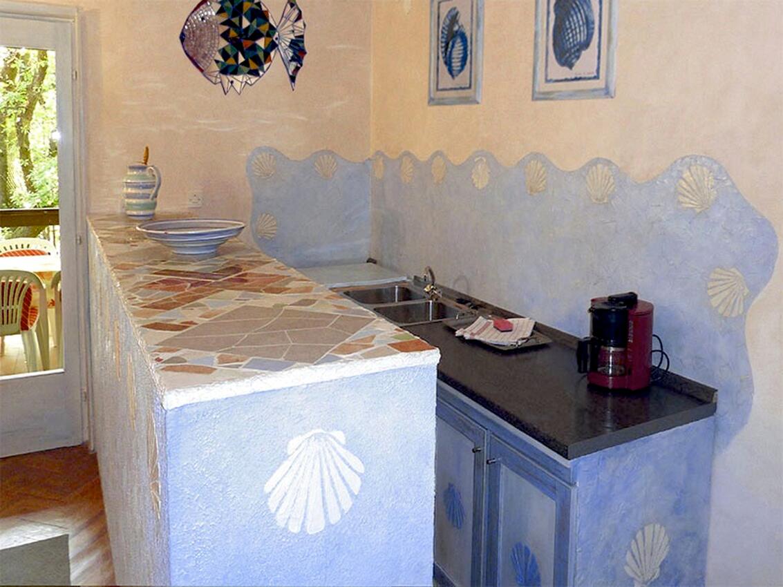 Apartment with terrace Njivice, Kvarner