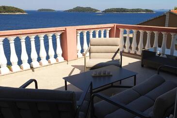 Ettroms leilighet Prizba, Korcula (A-152-b)