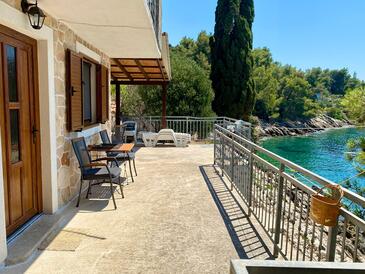 Dvojizbový dom Zátoka Lučica, Hvar (K-15546(