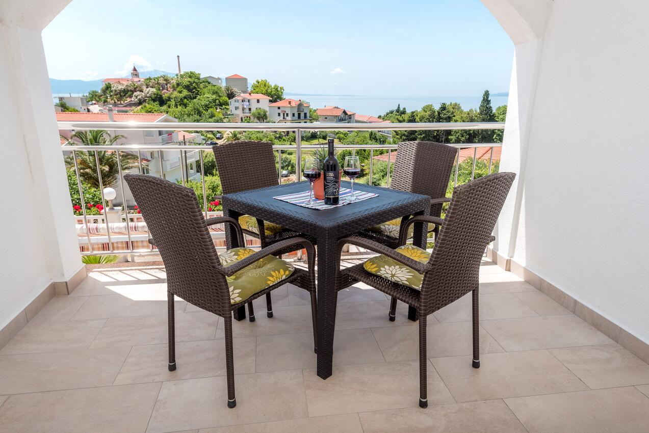 Apartmani s parkingom Gradac, Makarska - 15750