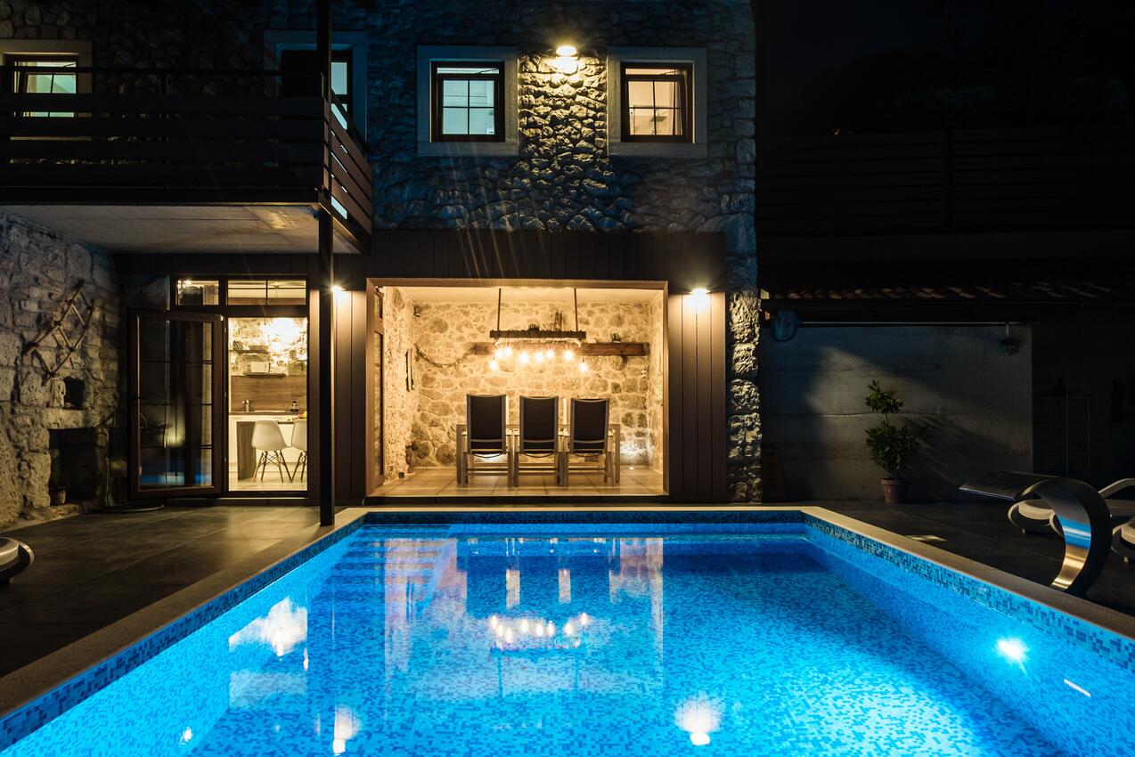 Haus mit Pool für Familien Tribalj, Crikvenica - 15751