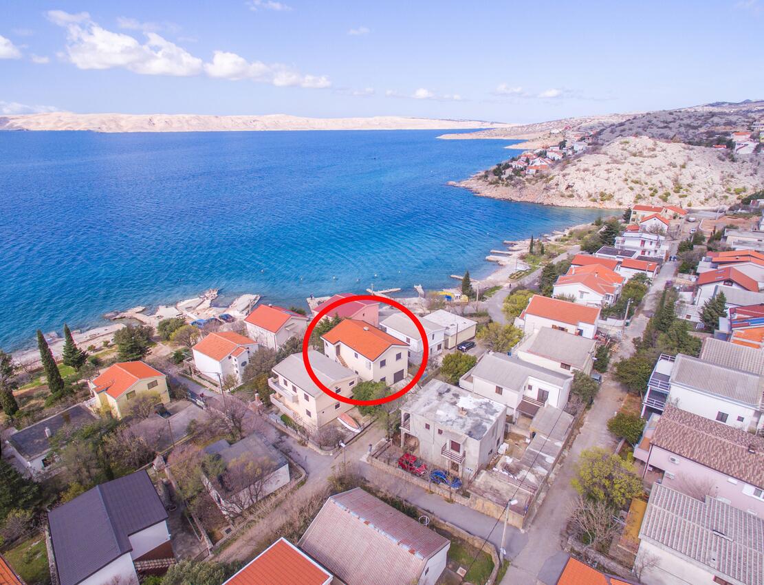 Apartamenty nad morzem Ribarica, Karlobag - 15907