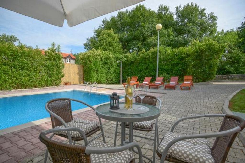 Giardino - Casa con piscina per famiglia Grubine, Morlacca - Zagora