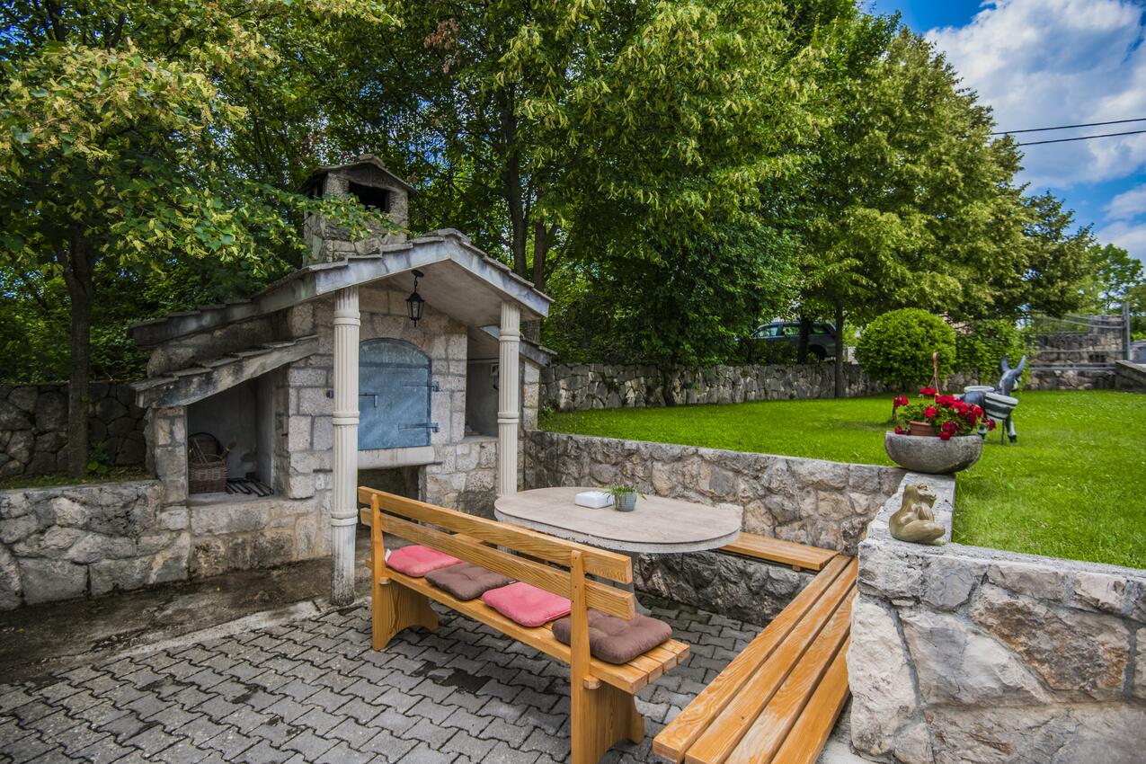 Giardino - Casa con piscina per famiglia Grubine, Morlacca - Zagora