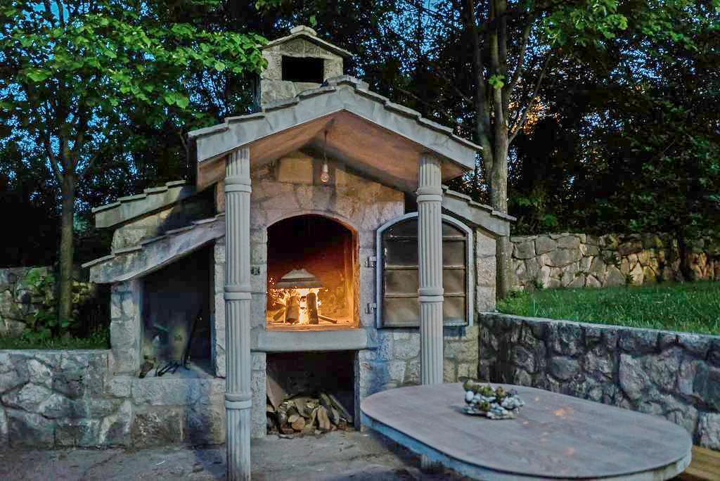Giardino - Casa con piscina per famiglia Grubine, Morlacca - Zagora